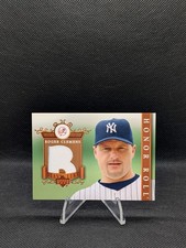 2003 Upper Deck Baseball Roger Clemens Honor Roll Dean's List Patch Relic #DL-RC