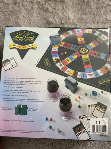 Trivial Persuit master game genius edition never played vintage board game - Picture 4 of 4