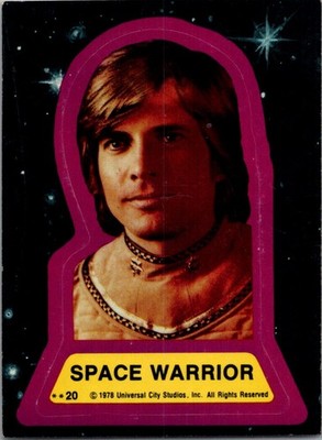 1978 Topps Stickers Space Warrior Battlestar Galatica #20