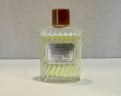 BRAND NEW VINTAGE CHRISTIAN DIOR EAU SAUVAGE AFTER SHAVE LOTION 0.34 FL OZ