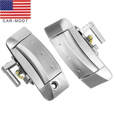 Exterior Door Handle Driver & Passenger Side Silver for 2003-2009 Nissan 350Z