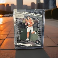 2024 PANINI Absolute BO NIX ROOKIE #112 Silver Foil Denver Broncos SP