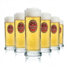 6x Reissdorf Bier Glas 0,25l K&ouml;lsch Stange Becher Gl&auml;ser K&ouml;ln K&ouml;lschglas Brauer