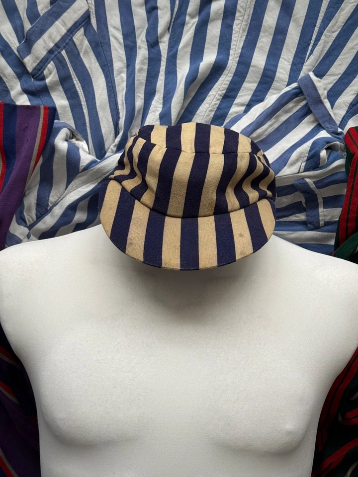 Sombrero de lana de cricket vintage de Inglaterra 'Gieves' de los años 40 Foto 2 de 4