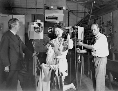 Scottish engineer inventor John Logie Baird who was pioneer of tel- 1943 Photo