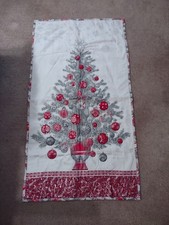 Brand New Handmade Hand Quilted Christmas Tree Wall Hanging Holiday Decor