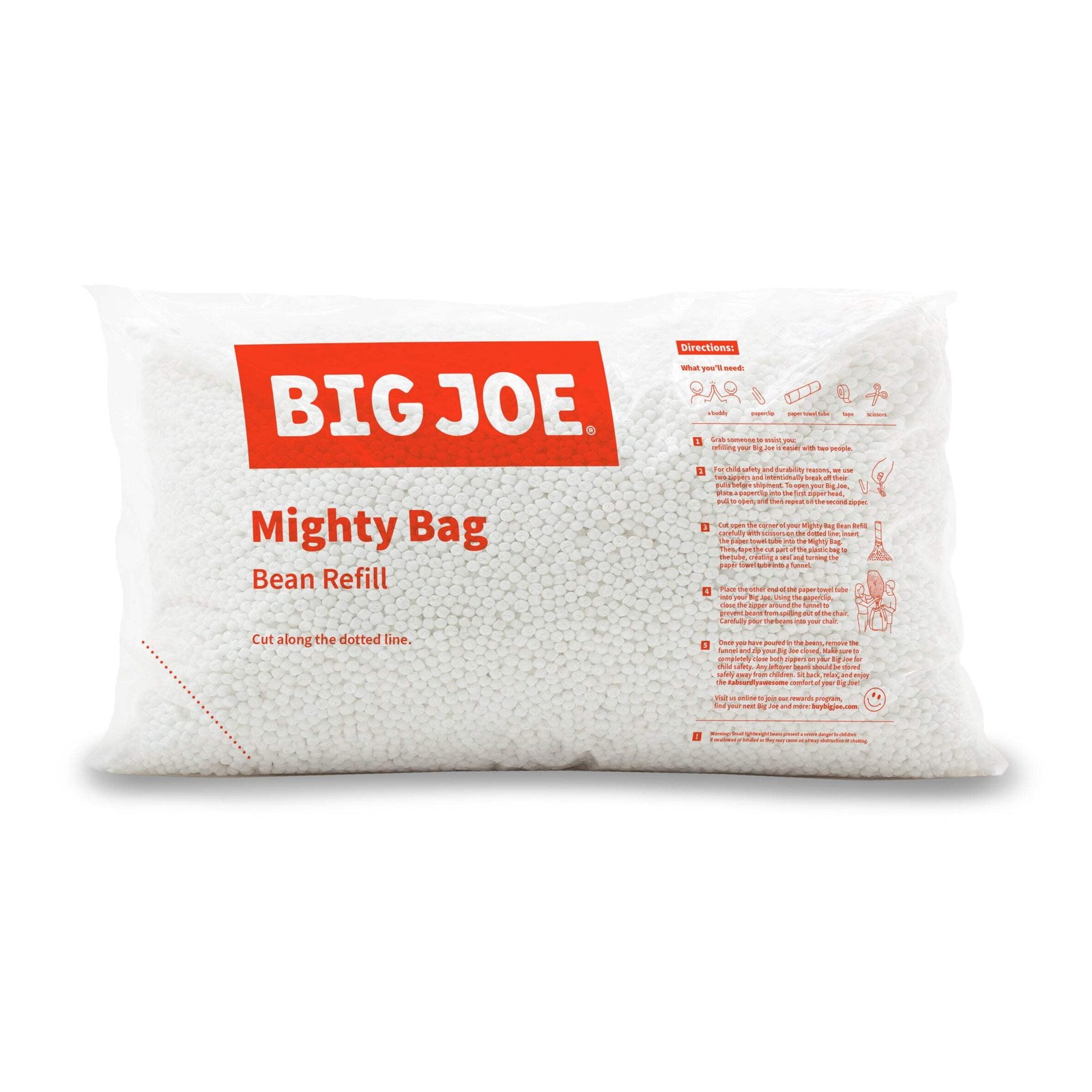 Bean Refill Polystyrene Beans for Bean Bags or Crafts