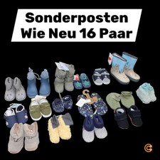 Baby & Kleinkind Konvolut Schuhe Mix 16 Paar Wie Neu Gr. 17–25 16 Artikel
