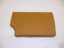 FITS NISSAN 350Z Z33 ARMREST PADDED BURNT ORANGE LEATHER02+ CUSTOM NEW