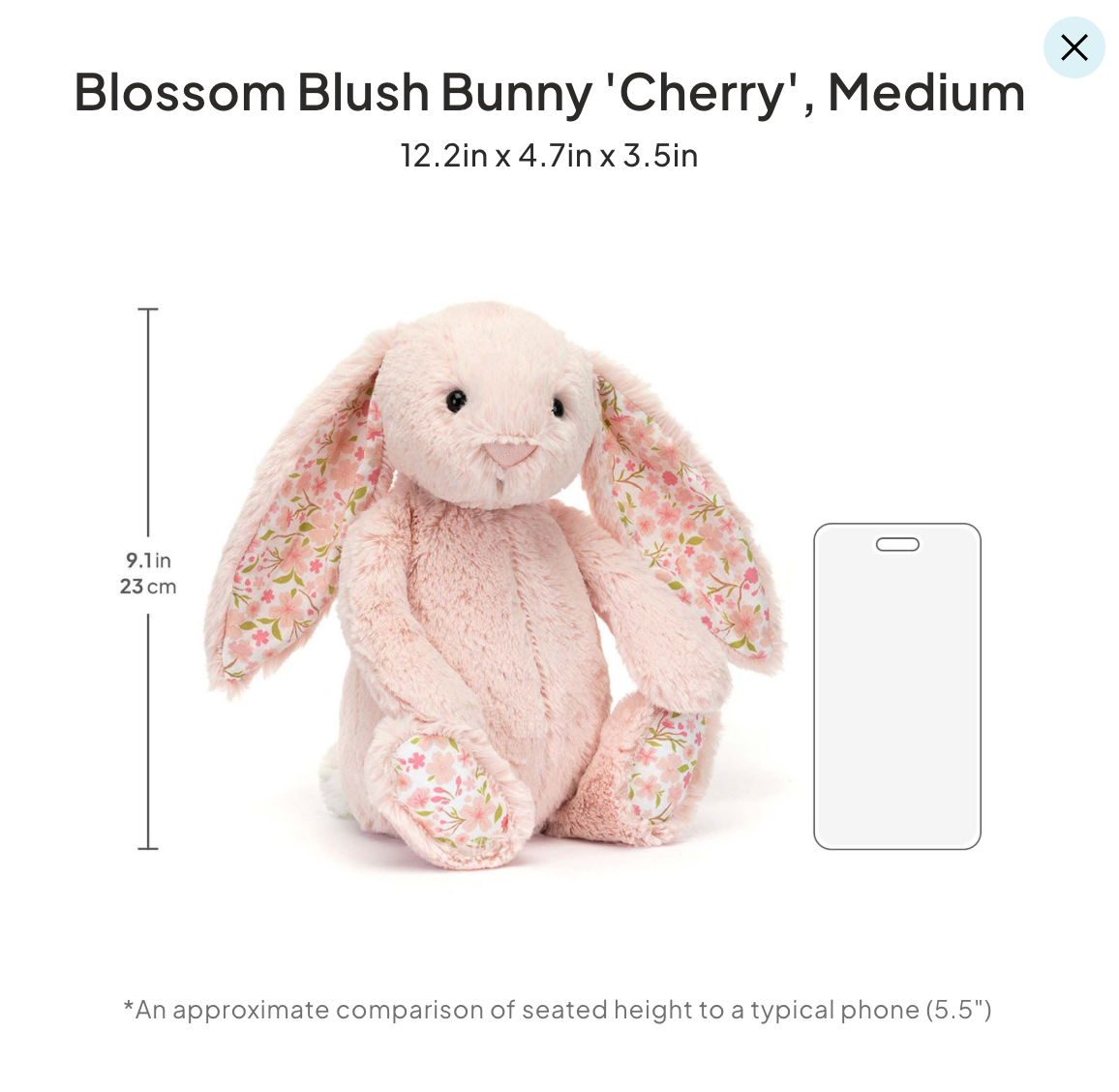 Jellycat Medium 12