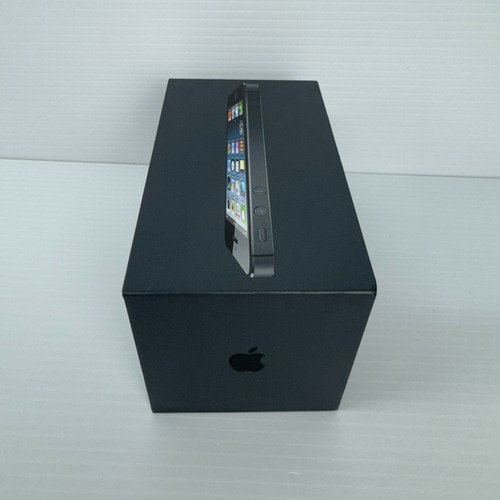 Apple iPhone 5 Original Empty Box Only Black Fast & Free Aust Postage - Photo 2 sur 6