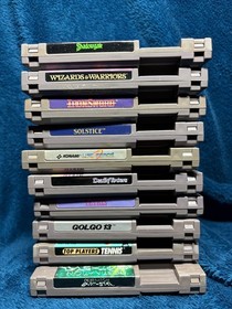 Shadowgate nes game lot