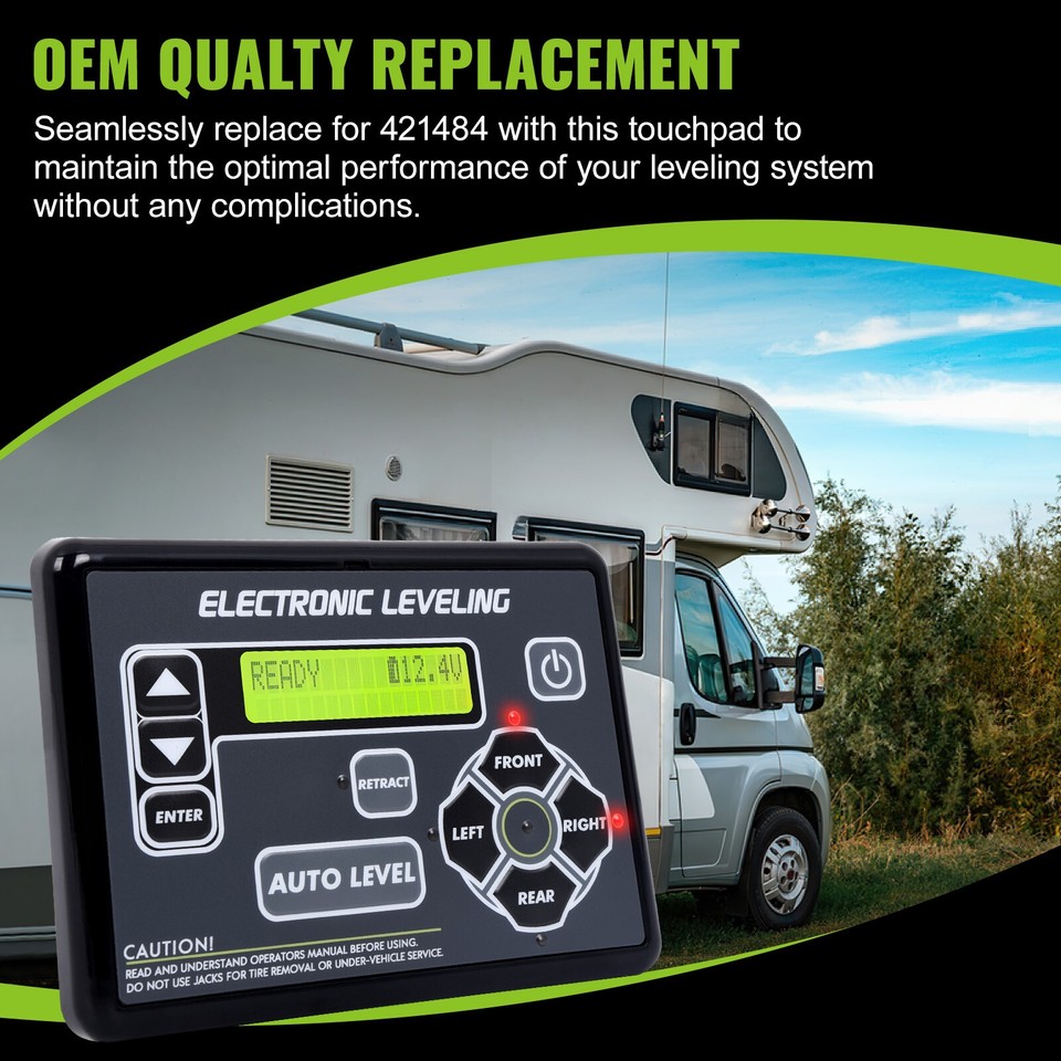 RV Ground Control Auto Leveling System Electronic Leveling Control ...