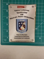 Kwikpoint Visual Language Translator Military Police Operations Guide Book