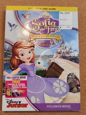Sofia the First: Once Upon a Princess (DVD, 2012) with Booklet 