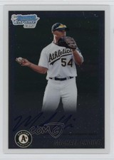 2010 Bowman Draft Chrome Prospects Auto Michael Choice #BDPP61 Auto 1t3q