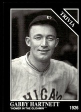 1992 Conlon Collection TSN Gabby Hartnett Chicago Cubs #586