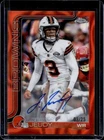 2025 Topps Chrome Jerry Jeudy Orange Lava Refractor (RAW)