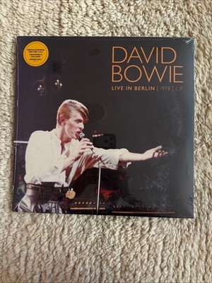 DAVID BOWIE ''Live in Berlin (1978)'' Orange Vinyl LP (2018 release) ***NEW***