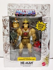 HE-MAN Masters of the Universe Origins Action Figure Sketchbook   Unpunched