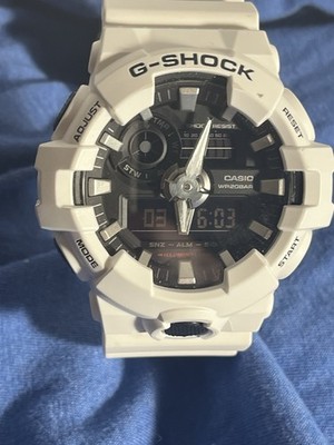 Casio G-shock World Time GA-700 White 