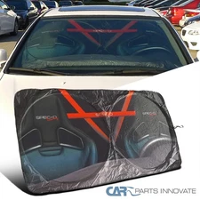51"x28" Car SPEC-D Windshield Sunshade Window Sun Block Cover Screen Foldable