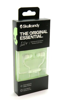 Skullcandy Ink'd The Original Essential Earbuds w/ Microphone, Green, S2IMY