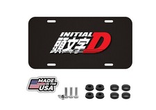 Initial D Jdm Street Racing Japanese Anime License Plate Front Auto Tag Plate
