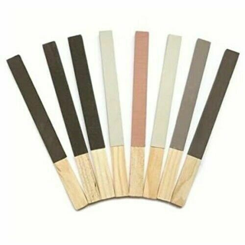 Emery Sticks x8 grob bis fein verschiedene Körnungen Juweliere Hobby Handwerk Schleifpapier - Bild 2 von 19