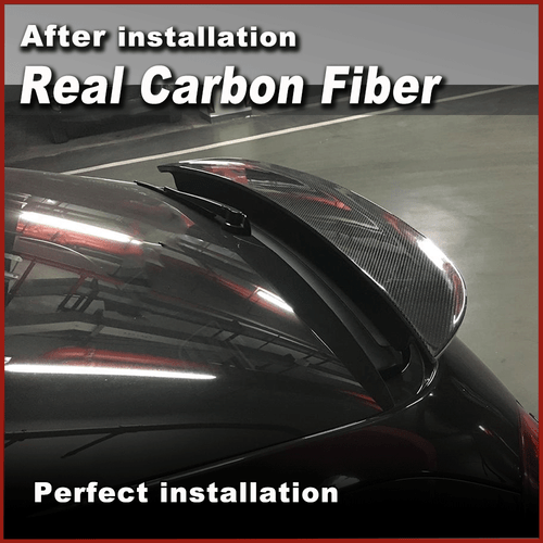 Fit For Porsche Panamera 2014-2016 REAL Carbon Rear Trunk Spoiler Boot Lip Wing  - Bild 3 von 12