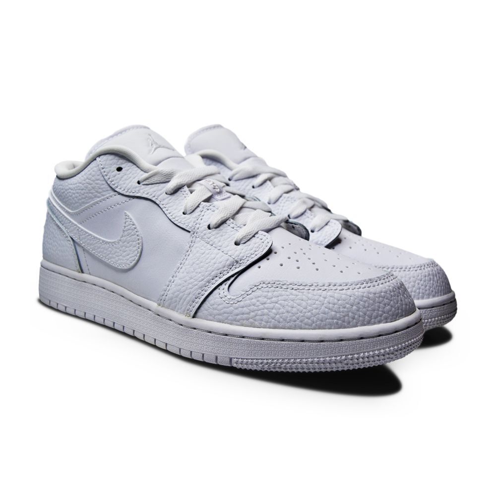 Juniors Nike Air Jordan 1 Low (GS) - 553560 130 - White