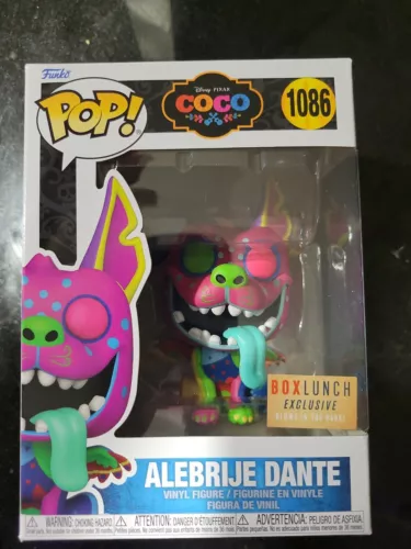 Funko Pop Disney Coco Alebrije Dante GITD Box Lunch Exclusive IN HAND Glow 1086