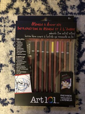 Art 101 Manga & Anime 101 Art Set