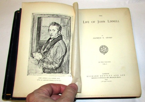 ALFRED T STORY The Life Of John Linnell London:Richard Bentley and Son 1892 2vol - Picture 2 of 2