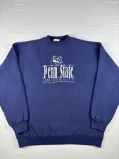 Vintage Penn State University Sweatshirt Size Large Crewneck Nittany Lions 90s