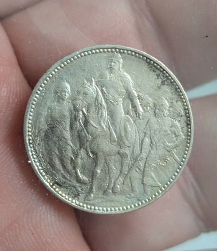 1896 Hungary 1 Korona Silver Coin - Picture 2 of 4