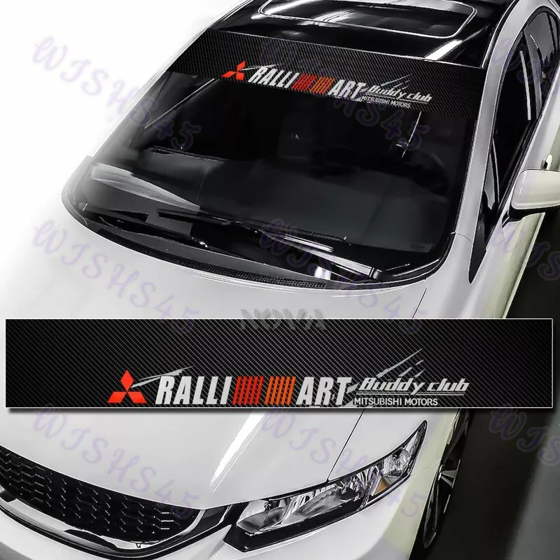 Mitsubishi 2024 windshield banner