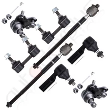 For 1996-2002 Toyota Corolla Lower Ball Joints Tie Rod Sway Bar Parts 8Pieces