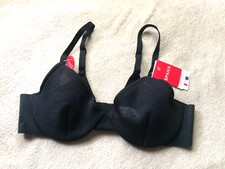 Spanx Sz M A-C Very Black SheerFlex Fit To You Underwire Bra Unlined30071R NWT