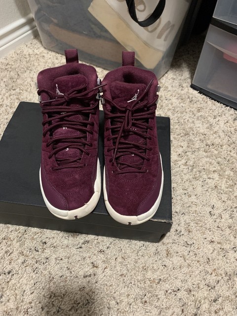 jordan 12 bordeaux womens