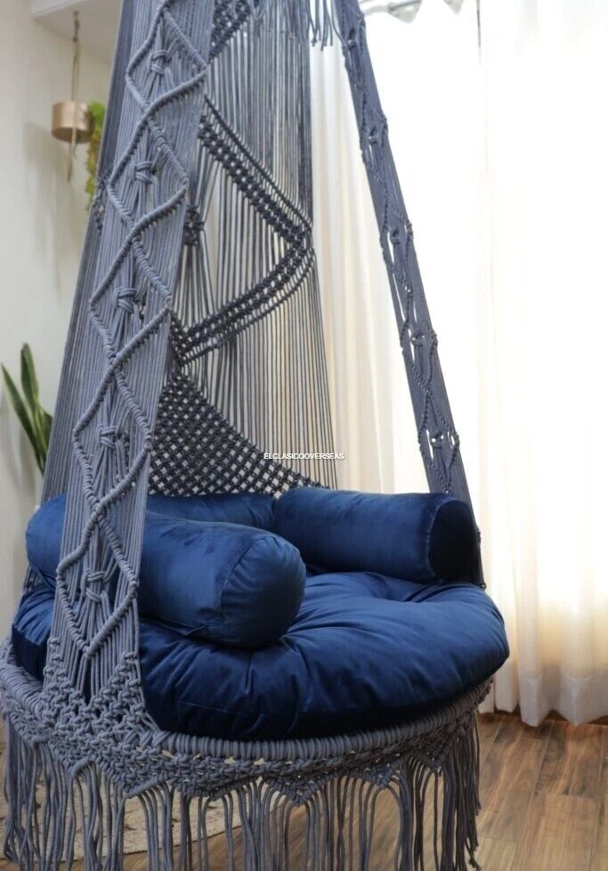 Handmade Macrame Swing Swing Bed indoor Hammock indoor outdoor