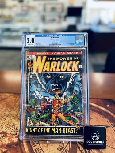 Warlock #1 CGC 3.0 Marvel Comics 1972 Origin Adam Warlock *MP