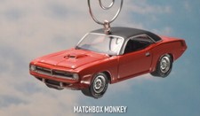 Classic 1970 Plymouth Hemi Cuda Christmas Tree Ornament Chrome Barracuda Adorno