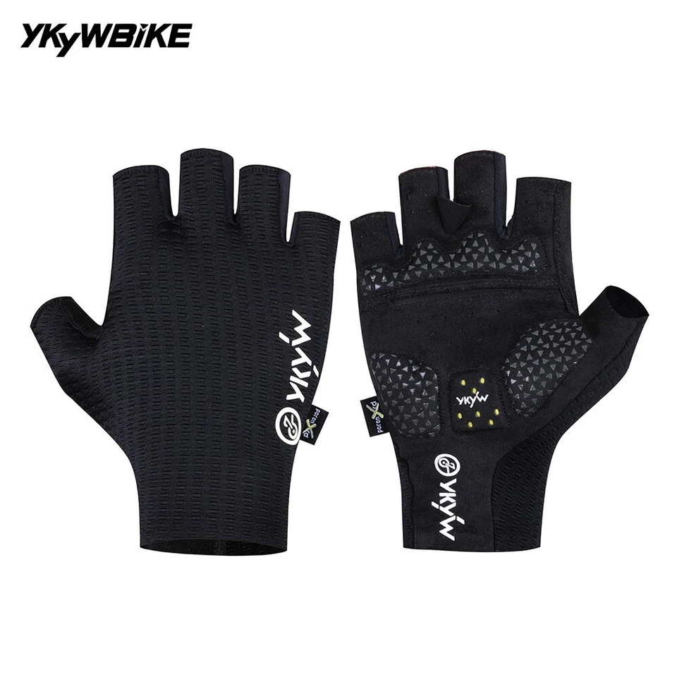 YKYWBIKE Guantes de Ciclismo PORON XRD Esponja Amortiguador MTB Bicicleta de Carretera Guantes Foto 3 de 4