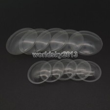 2pcs 20mm/30mm Trumpets Transparent Plastics Dust Cap Speaker Cap