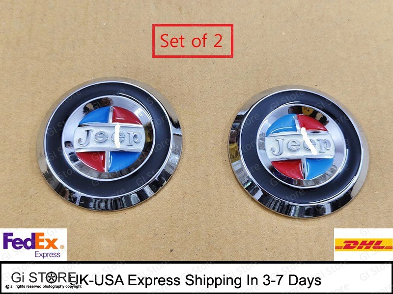 Purchase JEEP BADGE FRONT OR REAR OR SIDE EXCELLENT QUALITY |Fit For In - Foto 3