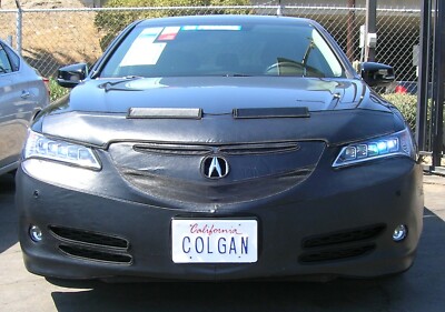 Colgan Front End Mask Bra 2pc. Fits Acura TLX Sedan 2015-17 W/O TAG,fogs & sensr