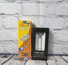 Parker Deluxe OPEN COMB Double Edge Safety Razor, Electroplated + 100 Blades