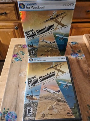 Microsoft Flight Simulator X: Deluxe Edition PC Windows - With Key - No Manual