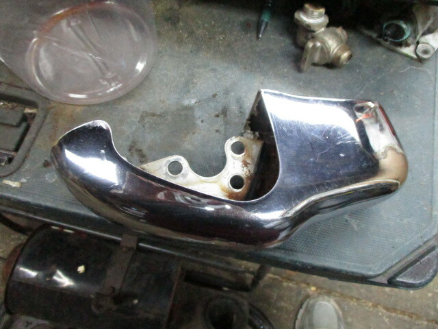 1976 Rolls Royce Silver Shadow Left Front Bumper Guard Core Over Rider